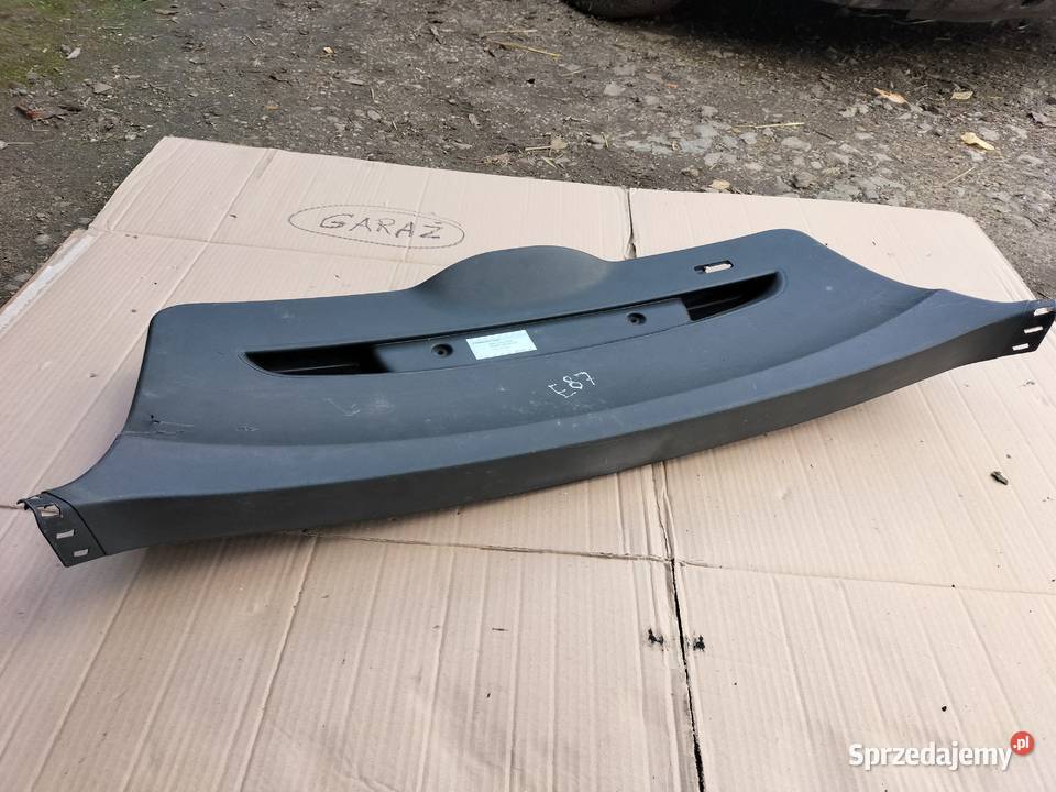 BMW E87 OSŁONA TAPICERKA TYLNEJ KLAPY BAGAŻNIKA lubelskie Kamień-Kolonia
