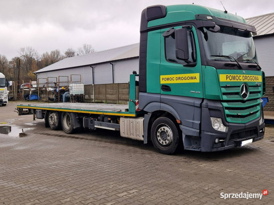 Mercedes Actros 2543 LAWETA POMOC DROGOWA NAJAZD Poręba