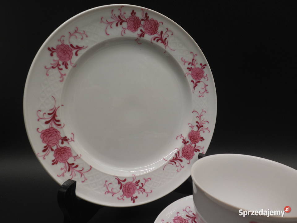 Zestaw śniadaniowy trio z porcelany Seltmann sprzedam
