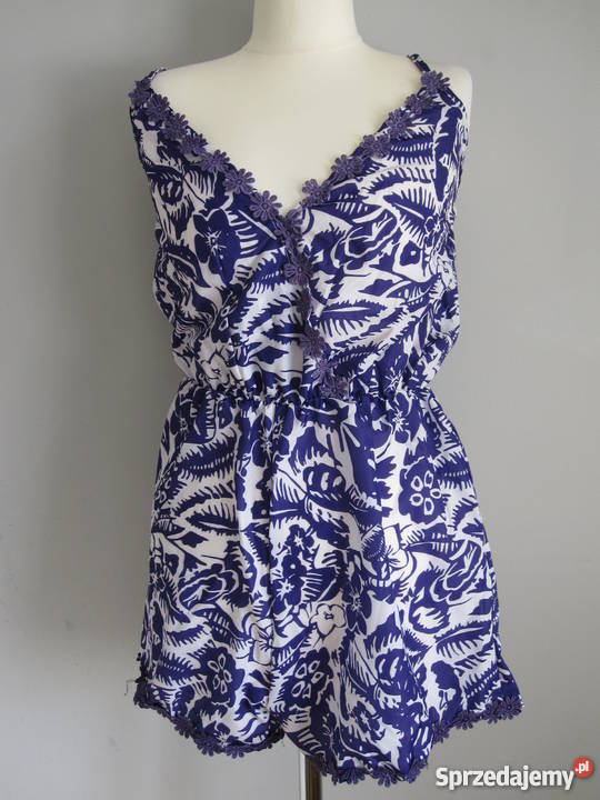 Kombinezon letni seksowny S biały Warszawa