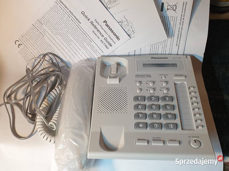 Nowy telefon stacjonarny Panasonic Reszel