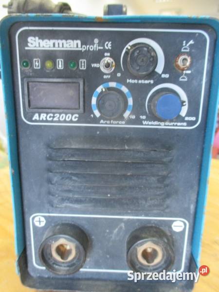 Spawarka inwertorowa SHERMAN ARC200C 200A Pleszew