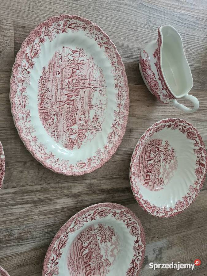Angielska Porcelana serwis obiadowy Myotts