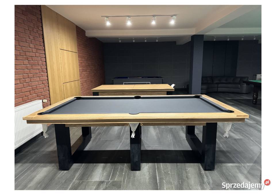 Stół bilardowy ARKANA 9 ft z blatem nakrywającym Stoły i stoliki ogrodowe Lublin