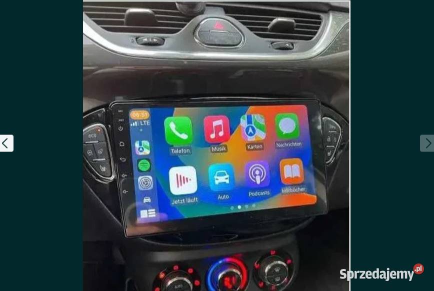 Radio Android 12 Opel Corsa E 20152019r gps wifi Radioodtwarzacze Ożarowice