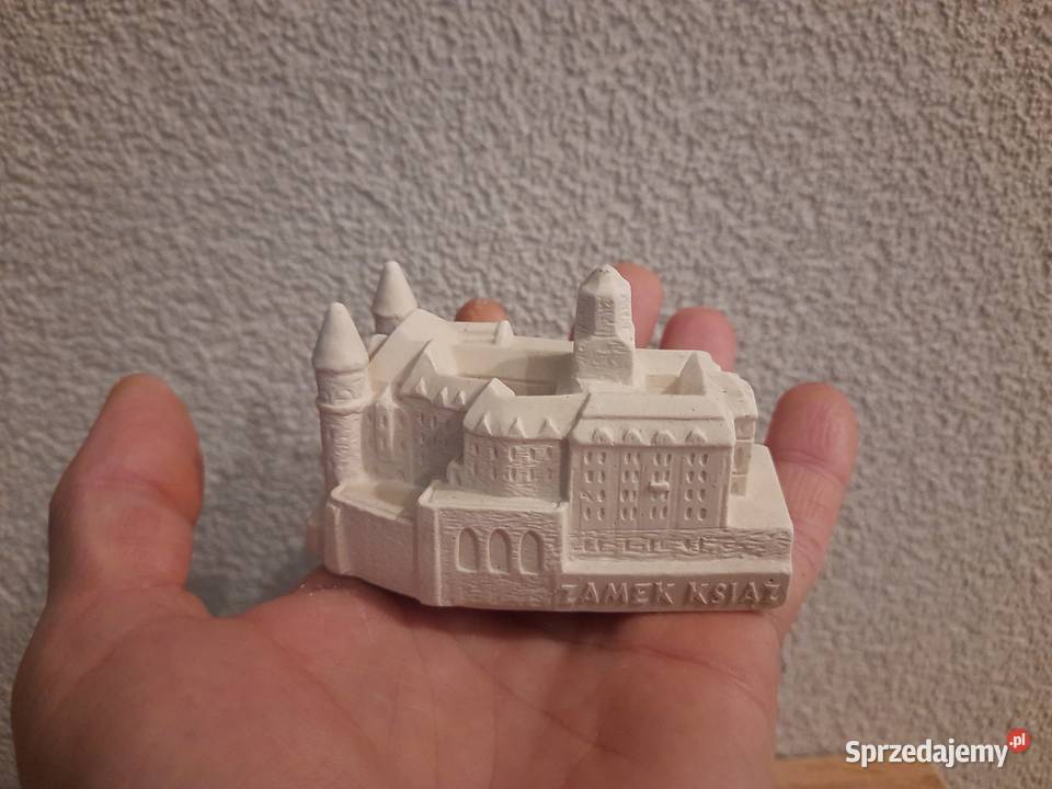 Zamek Książ 3d mini odlew gipsowy