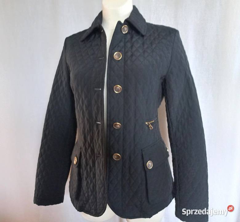 Kurtka czarna Damska r 3638 Mara pikowana
