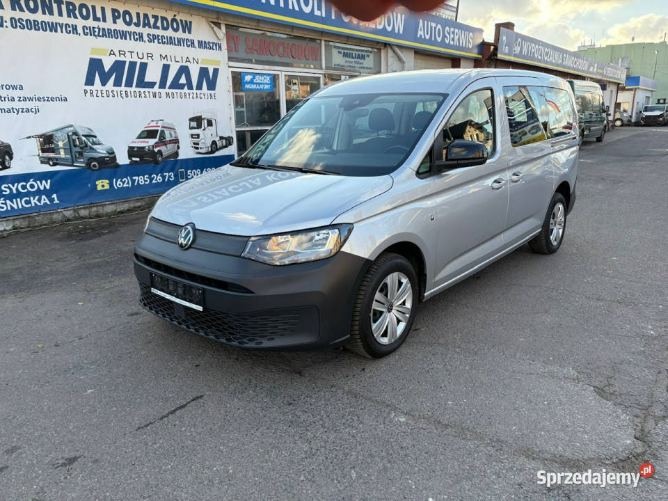 Volkswagen Caddy Caddy 20TDI Niepełnosprawnych srebrny Syców