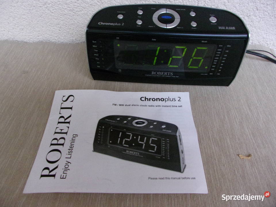 Radio Chronoplus 2 Podwójny radiobudzik FMMW Warszawa