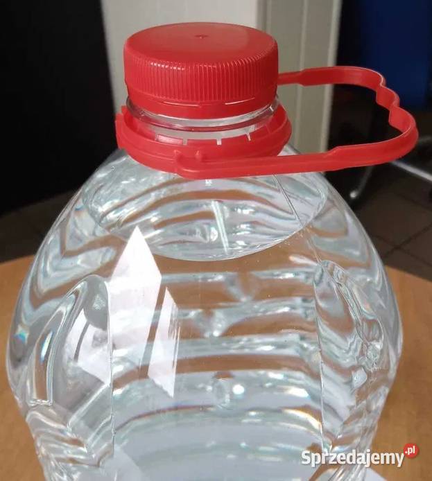 Uchwyty plastikowe czerwone do butelek 5 L Wschowa