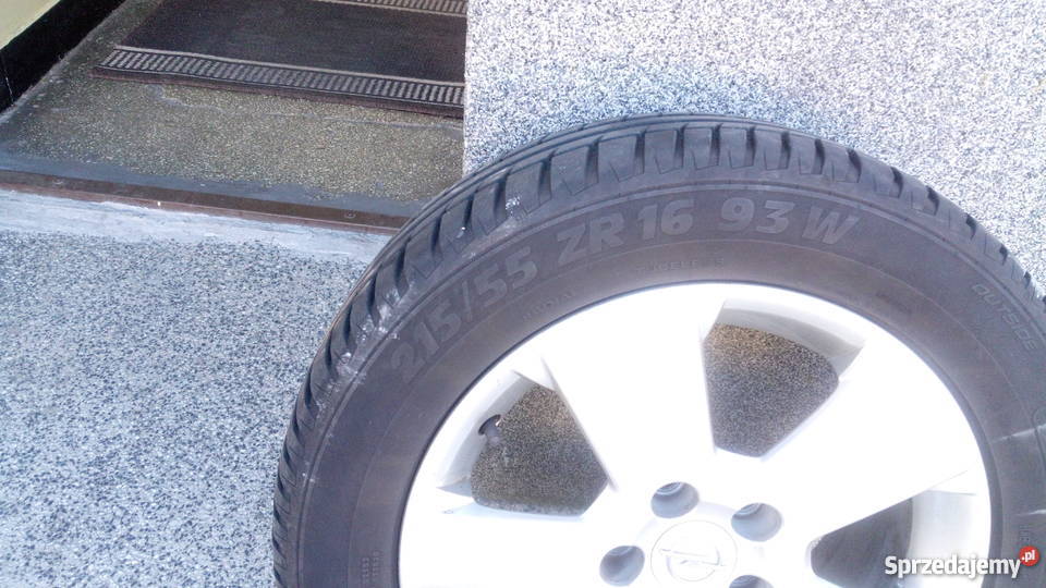 Alufelgi Opel Vectra C z oponami Warszawa