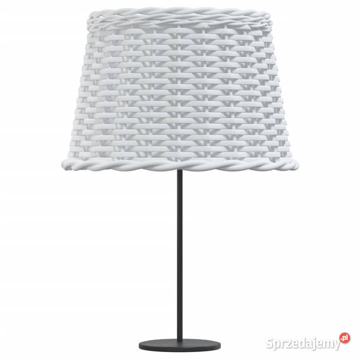 Klosz do lampy biały 40x26 wiklina WM364385 Warszawa