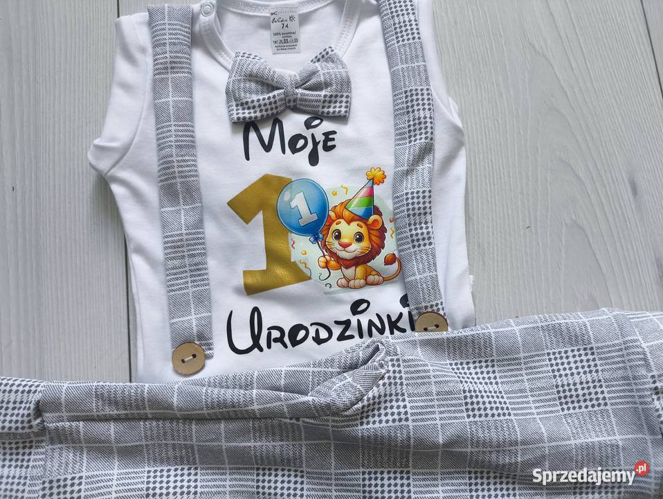 Komplet na roczek chłopiec Komplety i zestawy Waćmierz