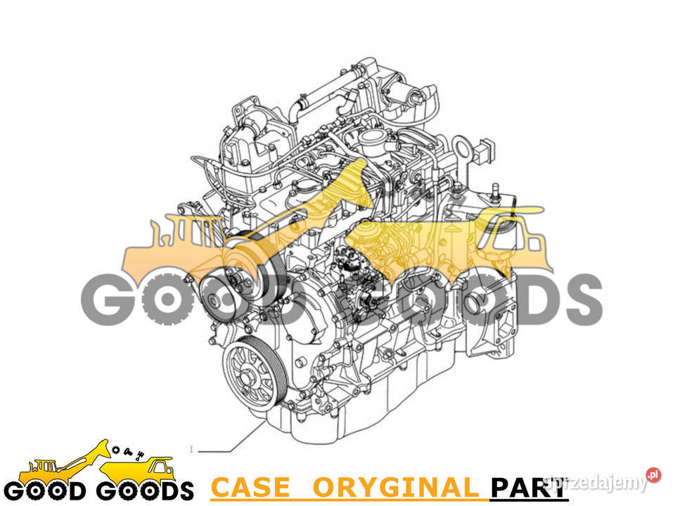 CASE USZCZELKI SILNIKA 8097550 8097551 Władysławów