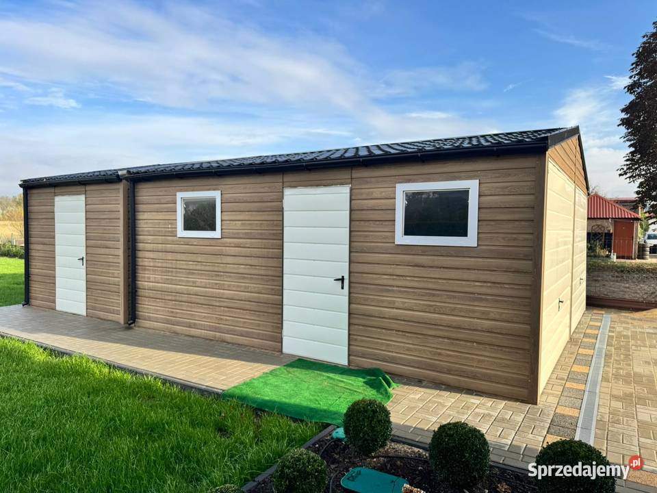 Garaż Blaszany 6x6 7x6 7x7 4x6 3x5 5x5 producent 36m2 Białystok