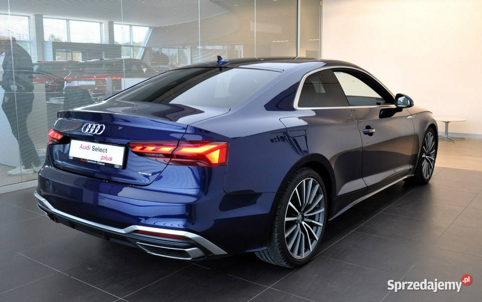 Audi A5 45 TFSI Quattro Sline BO Matrix Kamera kurtyny powietrzne Kielce