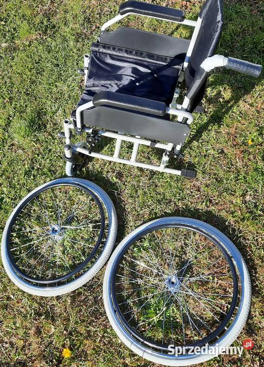 FRANCUSKI WÓZEK INWALIDZKI ALUMINIOWY sprzedam