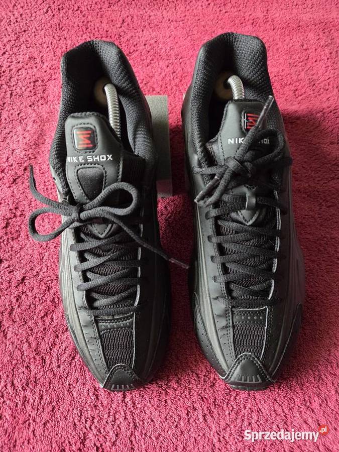 Buty sportowe Nike SHOX R4 Czarne 445 wkładka Łask