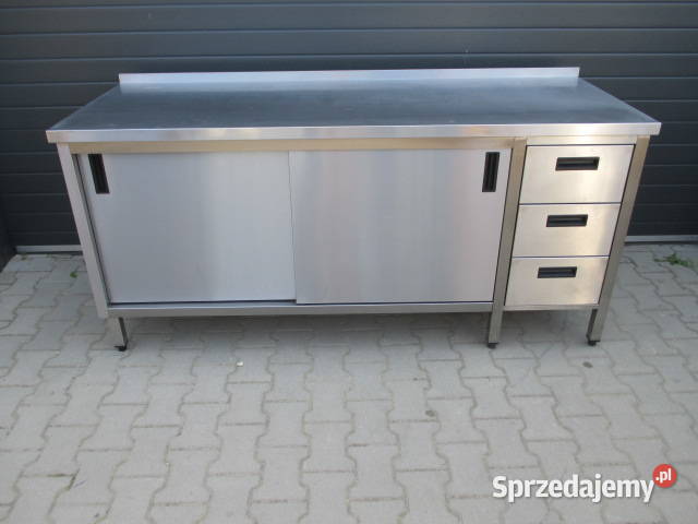 Stół Gastronomiczny Drzwi Suwane Szuflady 2 Ostrów Wielkopolski