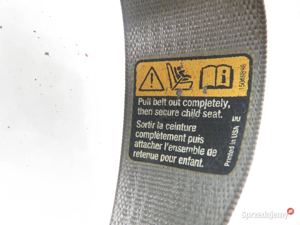 PAS LEWY TYLNY HUMMER H2 15206795 osobowe Pasy bezpieczeństwa Części samochodowe małopolskie