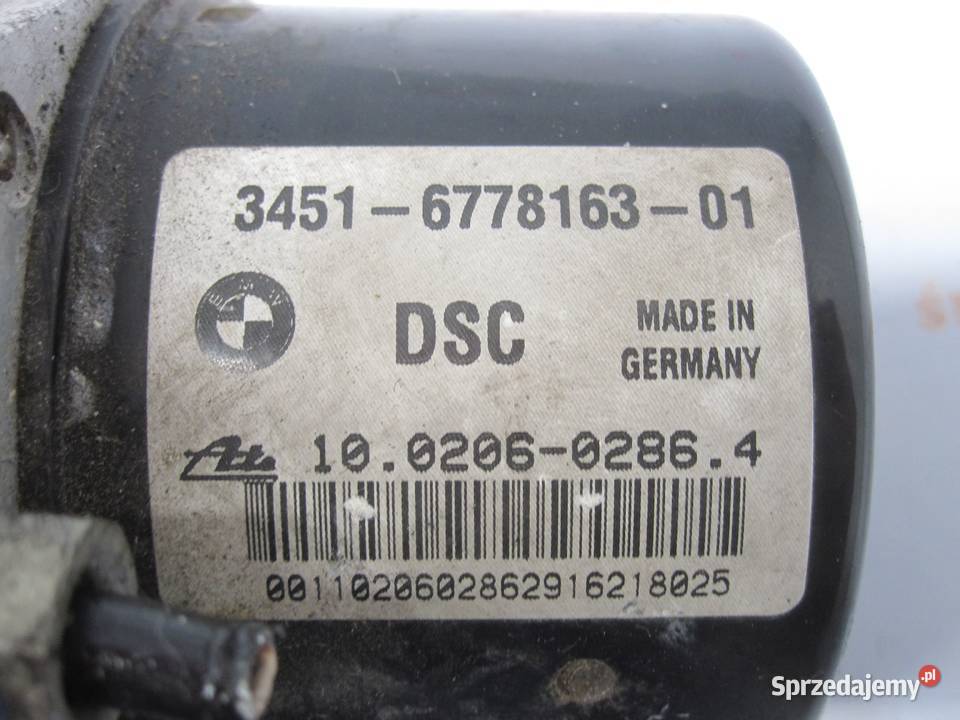 BMW E87 E90 E91 20 10r pompa ABS 6778163 Kielce