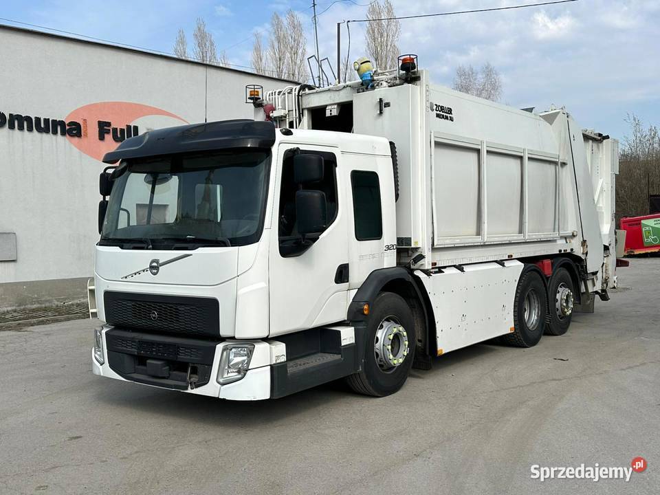 Volvo FE śmieciarka trzyosiowa Zoeller 21m3 EURO