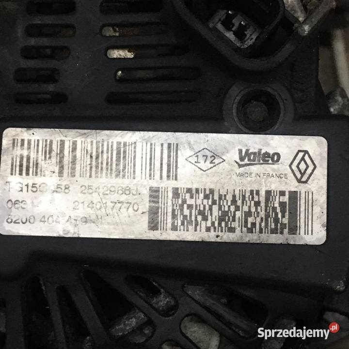 Alternator Renault Espace 20 T lubelskie Hrubieszów