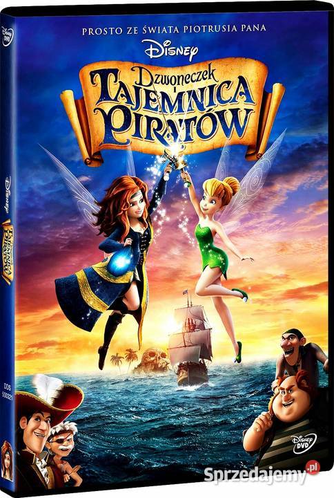 DZWONECZEK I TAJEMNICA PIRATÓW DISNEY pełne wielkopolskie