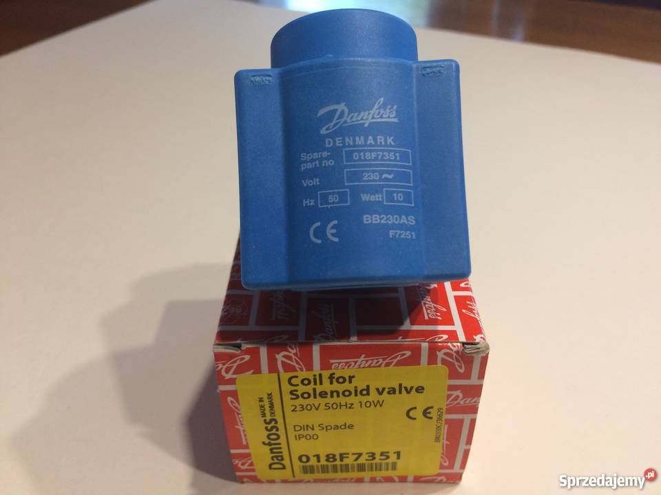 Cewka Elektrozaworu DANFOSS 018F7351230V kujawsko-pomorskie Brzoza