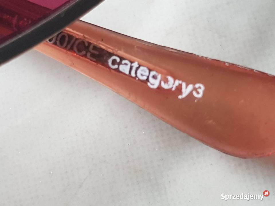 okulary przeciwsłoneczne różowe retro vintage Kielce