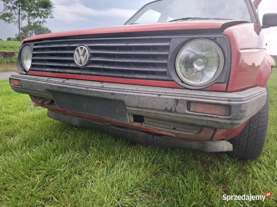 Golf 2 Mk II 16 TD szyba silnik półka maska