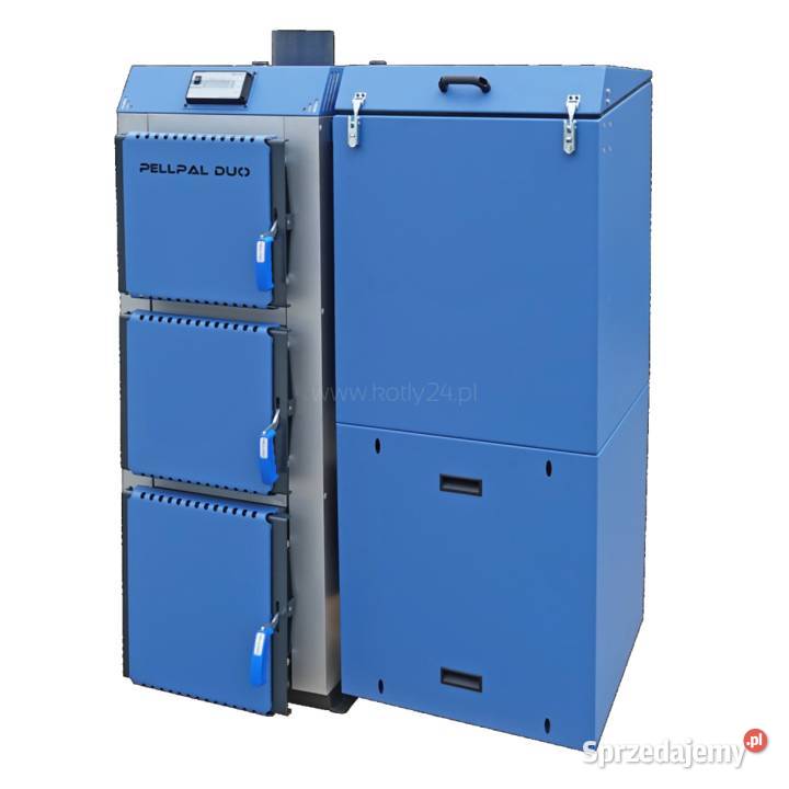 Piec PellPal DUO 35 kW z podajnikiem na pellet Pleszew