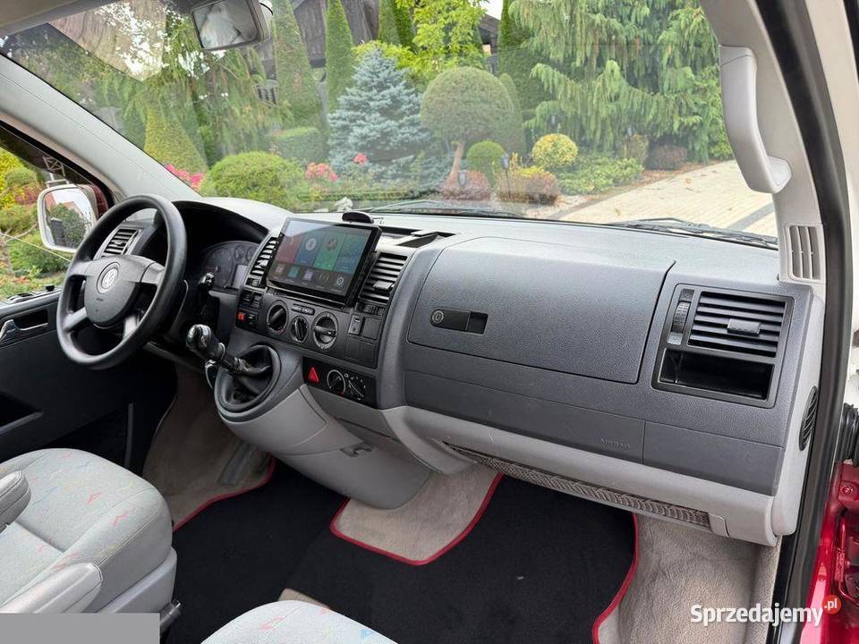 VW Transporter Shuttle Kurz 19TDi 2005r 9 Rok produkcji 2005 wielkopolskie Krotoszyn
