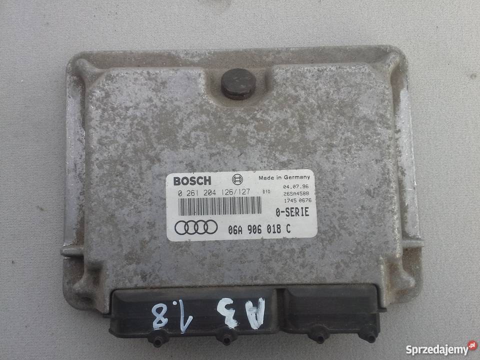 Audi A3 8L 18 ZESTAW startowy 06A906018C Silniki i osprzęt Dębno
