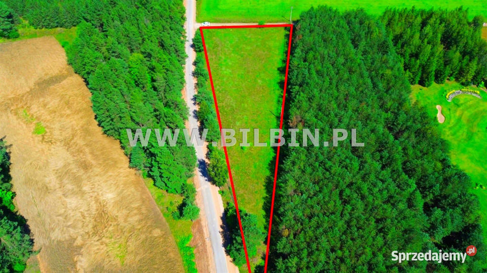 Sprzedaż działki Berżałowce 4676m2 handlowo-usługowa