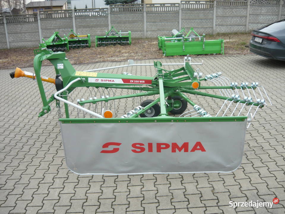 Nowa Zgrabiarka Sipma ZK350Wir 35m tandem Rychwał