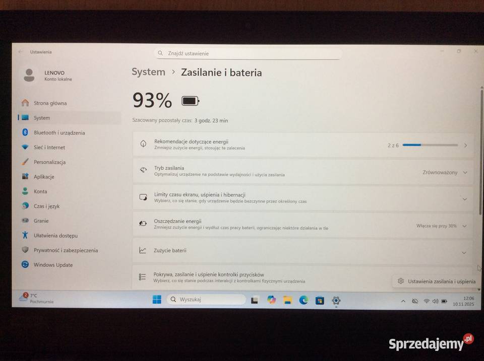 LENOVO ThinkPad L380 13 3 SSD256 RAM8GB sprzedam