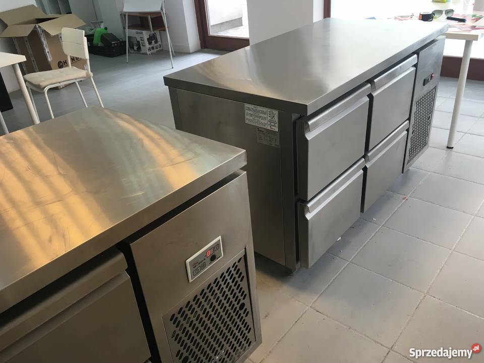 Sprzedam 2 stoły chłodnicze marki JUKA używane mazowieckie sprzedam