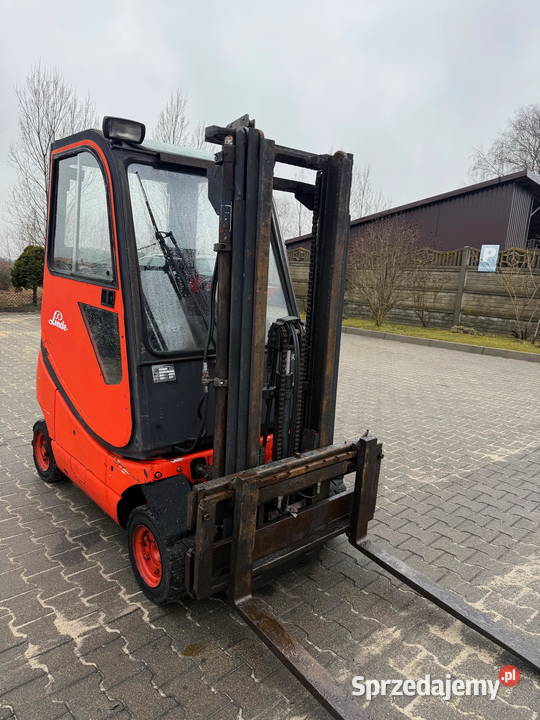 wózek widłowy LINDE H16D 1600 TRIPLEX 420m