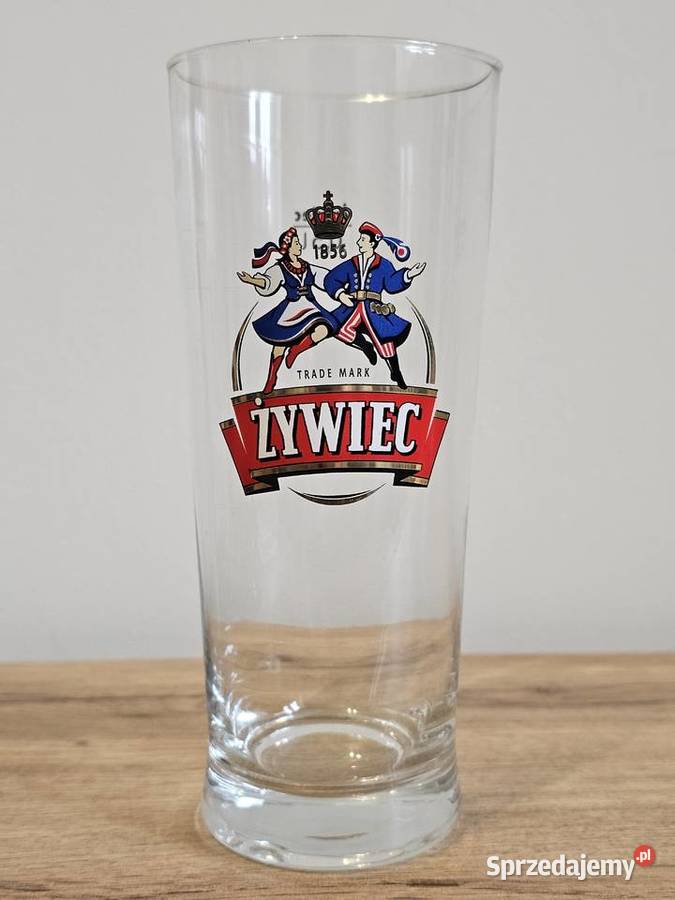 szklanka na piwo pokal kufel Żywiec 05 l Krosno