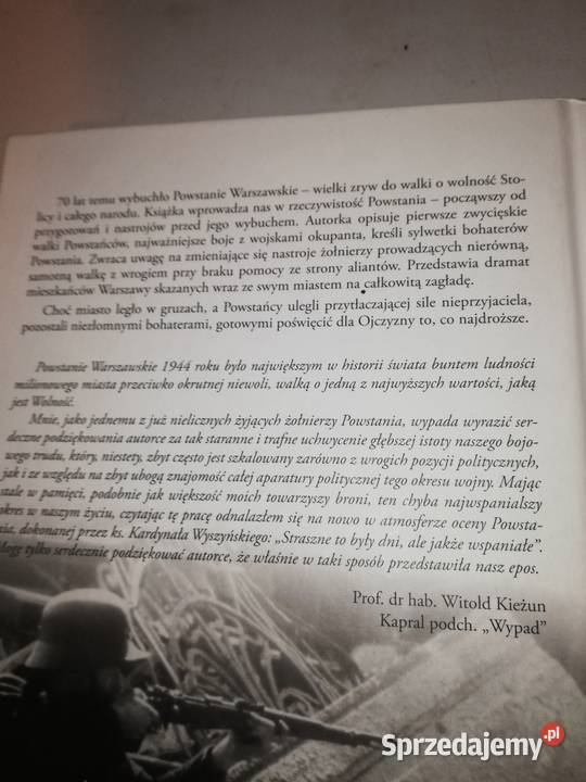 Powstanie Warszawskie piękna książka Książki naukowe i popularnonaukowe Warszawa