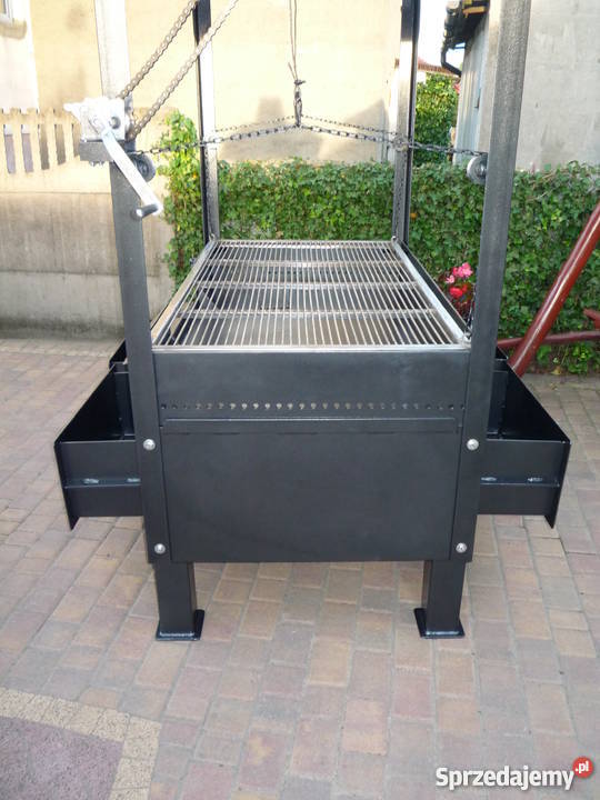 Grill gastronomiczny przemysłowy blacha 6mm Damasławek