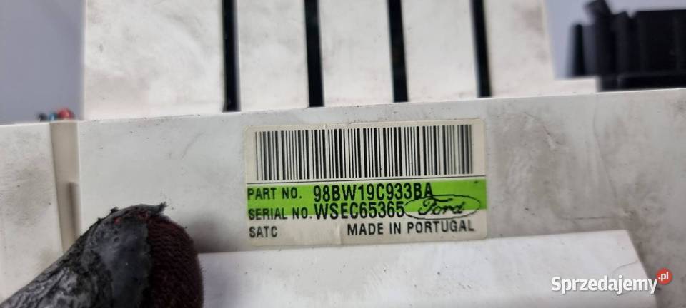 PANEL KLIMATYZACJI FORD MONDEO MK2 kujawsko-pomorskie Lipno sprzedam