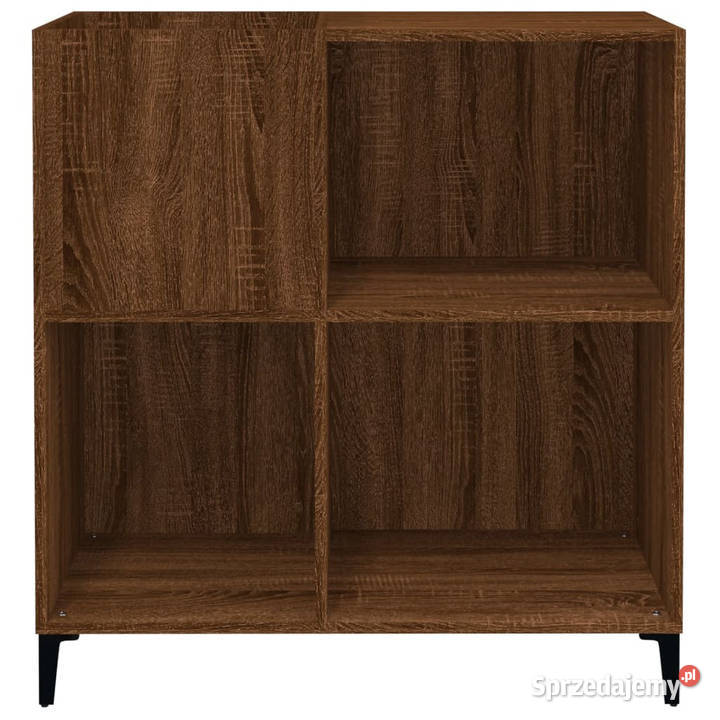 Szafka na płyty brązowy dąb 845x38x89 WM832004 Warszawa