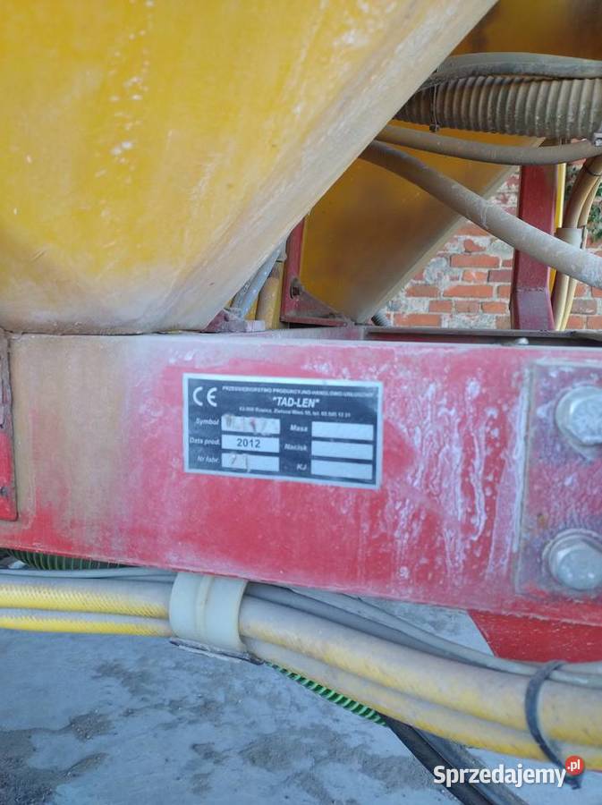 Opryskiwacz Tadlen 1700L lance 21m Namysłów sprzedam