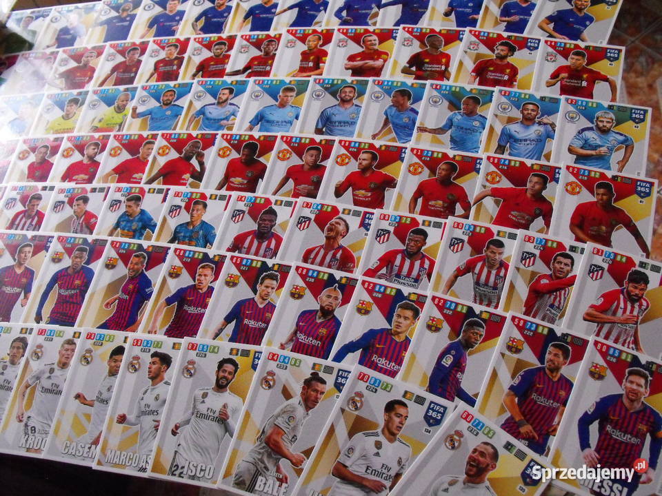 Zestaw kart z FIFA 365 v 2020 komplet 216 kart i Pozostałe Mykanów