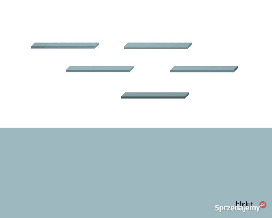 półka 60x14x18 zestawl 5 niewidoczne mocowanie Gorzów Wielkopolski sprzedam