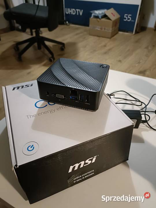 MINI PC MSI Cubi N 3060Nowy likwidacja biura sprzedam