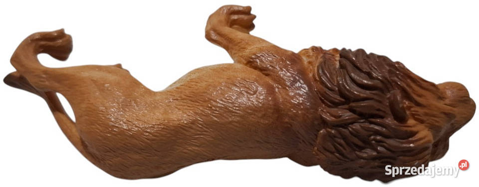 Lew 3x10x5 Zabawka figurka śląskie Czeladź sprzedam