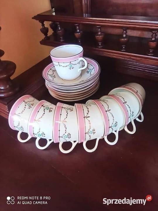 Patera ze złotymi kokardkami 3436 malarza Różowy Gdańsk